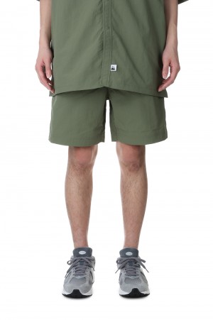 SHORTS Re;CONHny® TASLAN RIP NYLON -OLIVE(F441012)