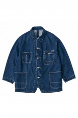 即納】 新品 23ss JACKET DENIM ボーダークラシックSTEINBECK Gジャン