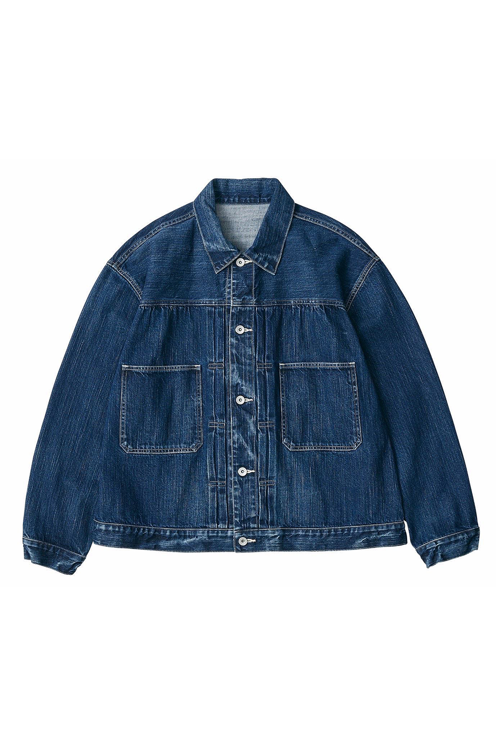 新品本物 新品 23ss ボーダークラシックSTEINBECK DENIM JACKET G