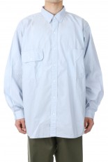 Field Typewriter Shirt - Blue (NT3303N)
