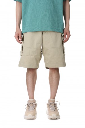 Stretch Twill Cargo Shorts - Black (NT4302N) | セレクトショップ