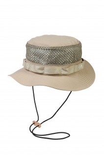 Polyester Linen Field Hat - Beige (NN8310N)