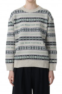 GORE-TEX INFINIUMTM Fair Isle  Sweater -BEIGE(NT6300N)