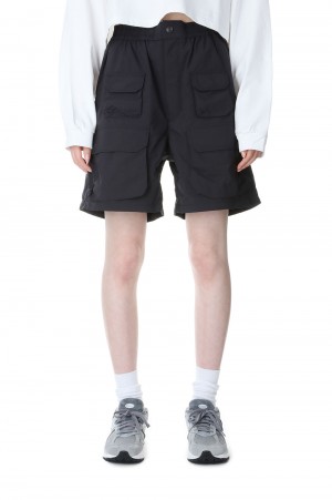 Nylon Ripstop Trail Shorts -BLACK(NT4300N)