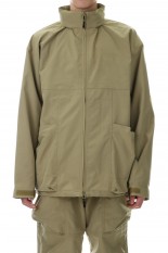 BIG POCKET HOODIE JACKET - BEIGE (23SAB-006)