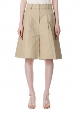 Doubletuck Half Pants -NATURAL (12310708)