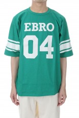 Suvin Cotton Foot Ball Tee - GREEN  (CSLM-126)