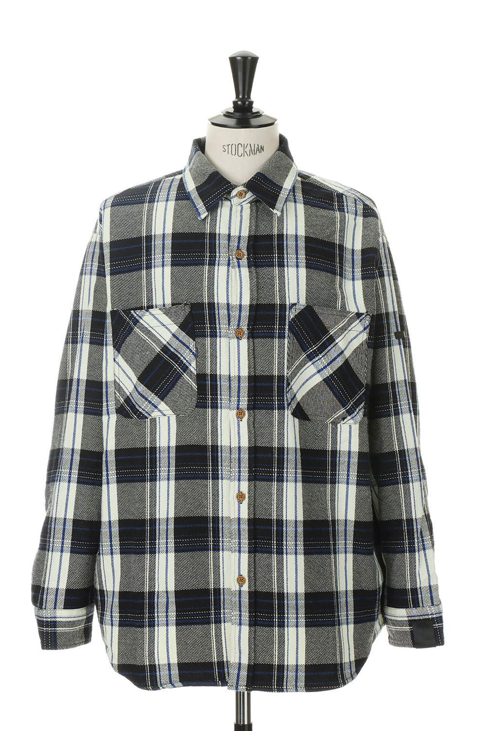 N.HOOLYWOOD COMPILE × BIC MAC SHIRT(2231-SH30-021) -BK CHECK