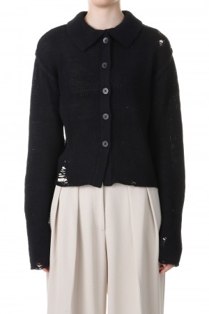 Lowgauge Knit Shirts -BLACK (12310504)