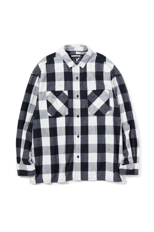 BUFFALO CHECK SHIRT LS / WHITE(231ARNH-SHM01) | セレクトショップ