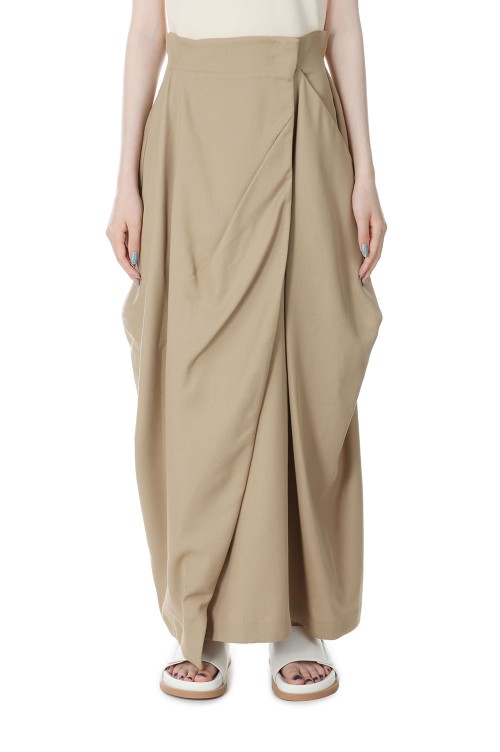 くすみ水色 Drape Satin Skirt ナチュラル 38 - 通販 - fanebi.com