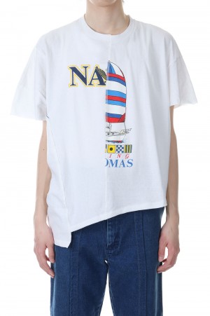 circa make asymmetry slit top -WHITE -1(cm23ss-02)