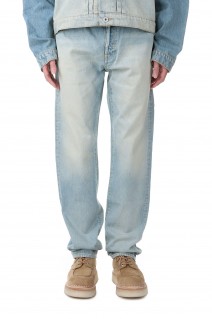 Stone Bleach Denim Slim Jeans Bara M(FD55DP1016A4)