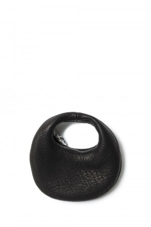 ROUND POUCH -BLACK(DA70)