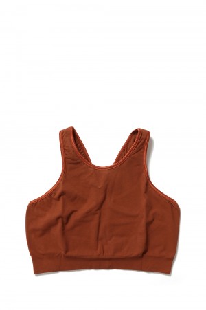 Oleta Highneck Bra-Rust(SEOLHN)