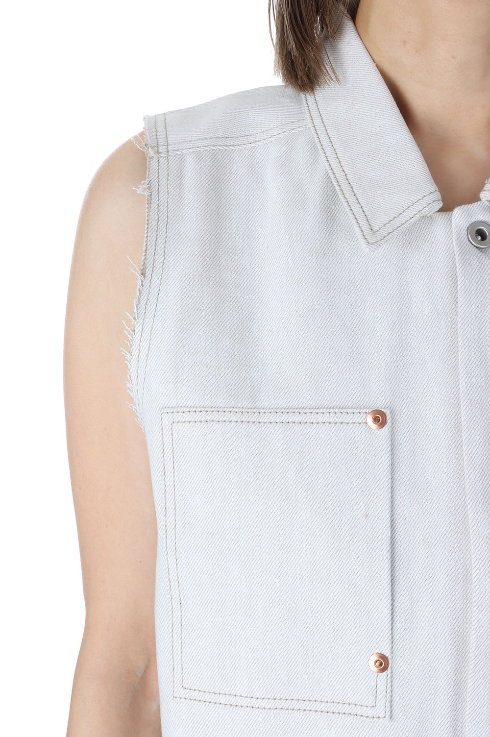 ペレック pelleq sleeveless denim all in one - agame.ag