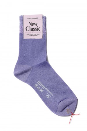 glitter sheer socks-Purple(200KGL-16C)