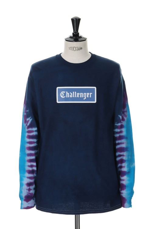 期間限定３０％ＯＦＦ！ challenger チャレンジャー L/S TIE DYE LOGO