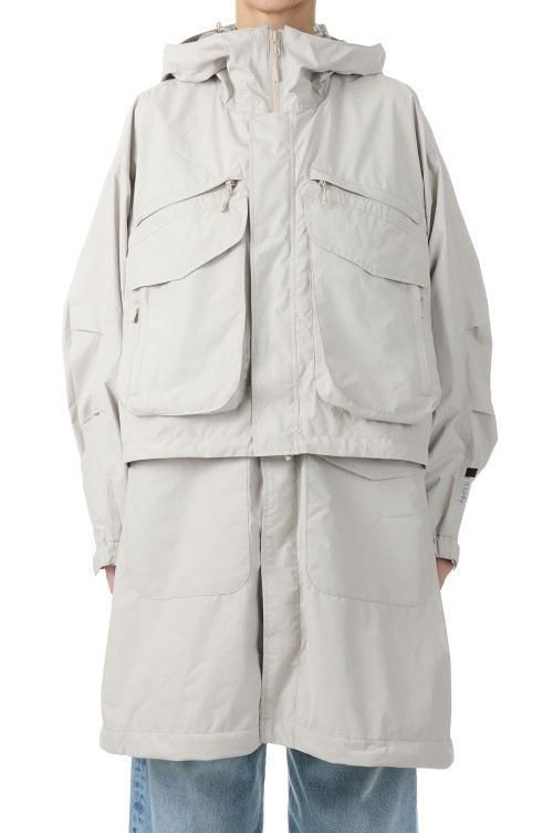 W's GORE-TEX INFINIUM TECH 3WAY WADING PARKA -Ecru (BJ-18023L