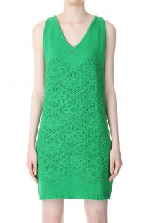 Knit Mini Dress -GREEN(23SS402B)