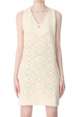 Knit Mini Dress -IVORY(23SS402A)