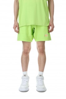 Abc. 123. Two-Tone Sweatshorts / Citrine Green（ABC123SS300）