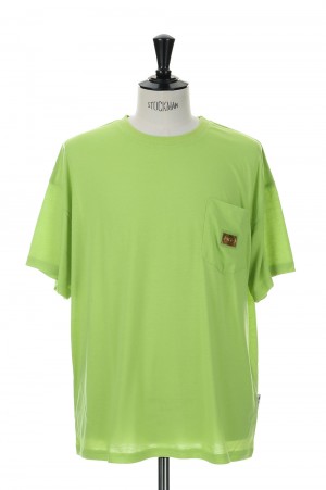 Abc. 123. Lightweight S/S Pocket Tee / Citrine Green（ABC123SST200）