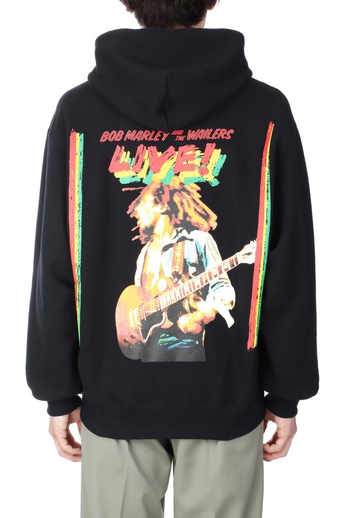 BOB MARLEY / MIDDLE WEIGHT PULLOVER HOODED SWEAT