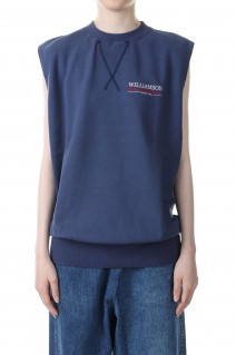 SWEAT VEST - NAVY（23MMSCU11）