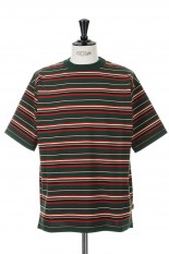 BORDER KNIT SS TEE / GREEN（23SS-FS-12）