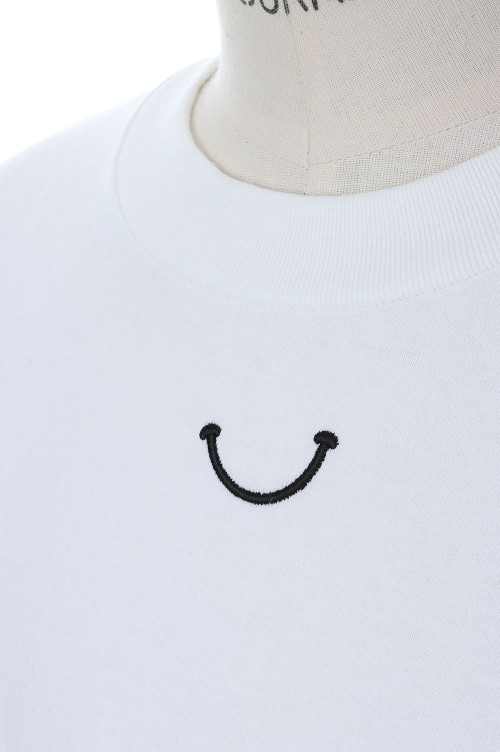 SS T-SHIRT SMILE/WHITE(RE-CO-WH-00-00-244) | セレクトショップ