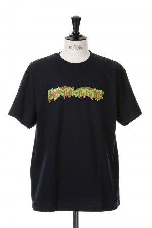 Cut Out Logo Tee/Black