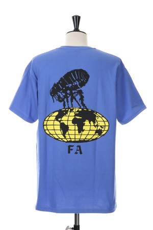 Flea The World Tee/Flo Blue