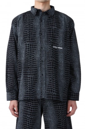 Crocodile Shirt/Black
