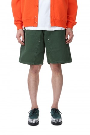 Double Knee Short/Hunter Green