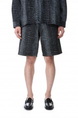 Crocodile Shorts/Black