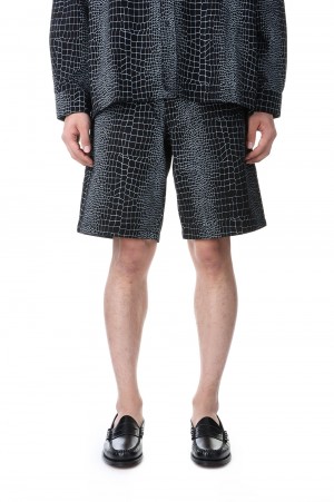 Crocodile Shorts/Black