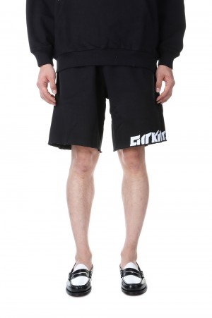 Cut Off Sweat Short/Black