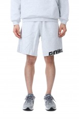 Cut Off Sweat Short/Heather Grey