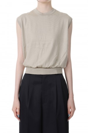 Nosleeve Knit - BEIGE（S23SS-16-02）