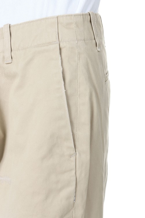 SEE SEE BAGGY CHINO BEIGE Lサイズ | strainhouse.org