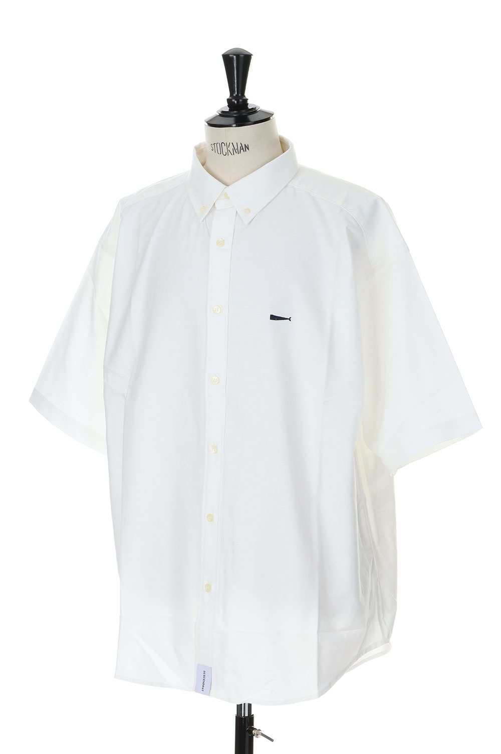 KENNEDY'S ORGANIC COTTON OX SS SHIRT - WHITE (231BRDS-SHM05