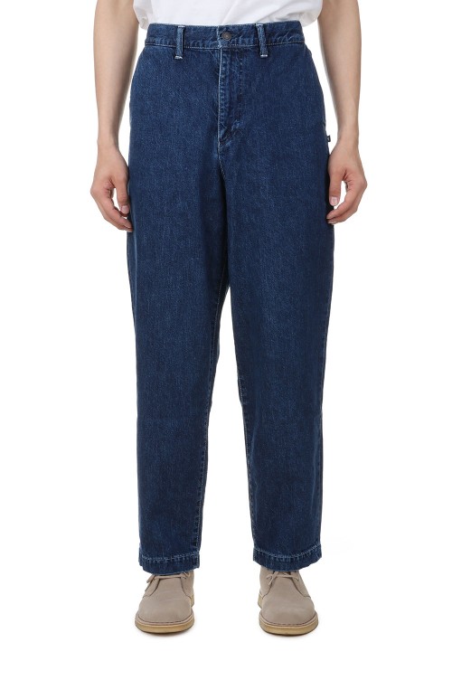 GALLEY DENIM TROUSERS - INDIGO (231WVDS-PTM03) | セレクトショップ