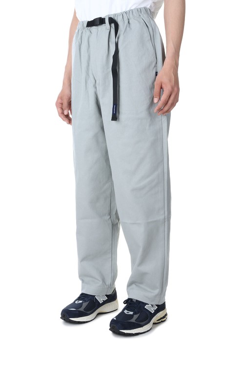 CLASP TWILL TROUSERS - GRAY (231WVDS-PTM04) | セレクトショップ