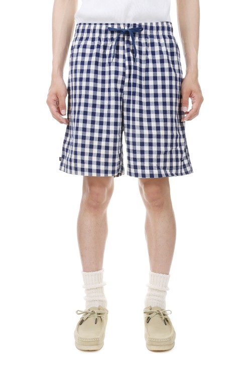 SHORE GINGHAM SHORTS - BLUE (231WVDS-PTM08) | セレクトショップ