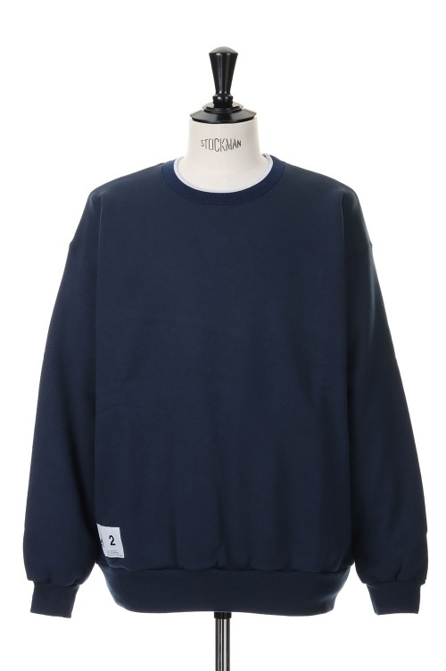 GENNAKER CREW NECK - NAVY (231ATDS-CSM06) | セレクトショップ