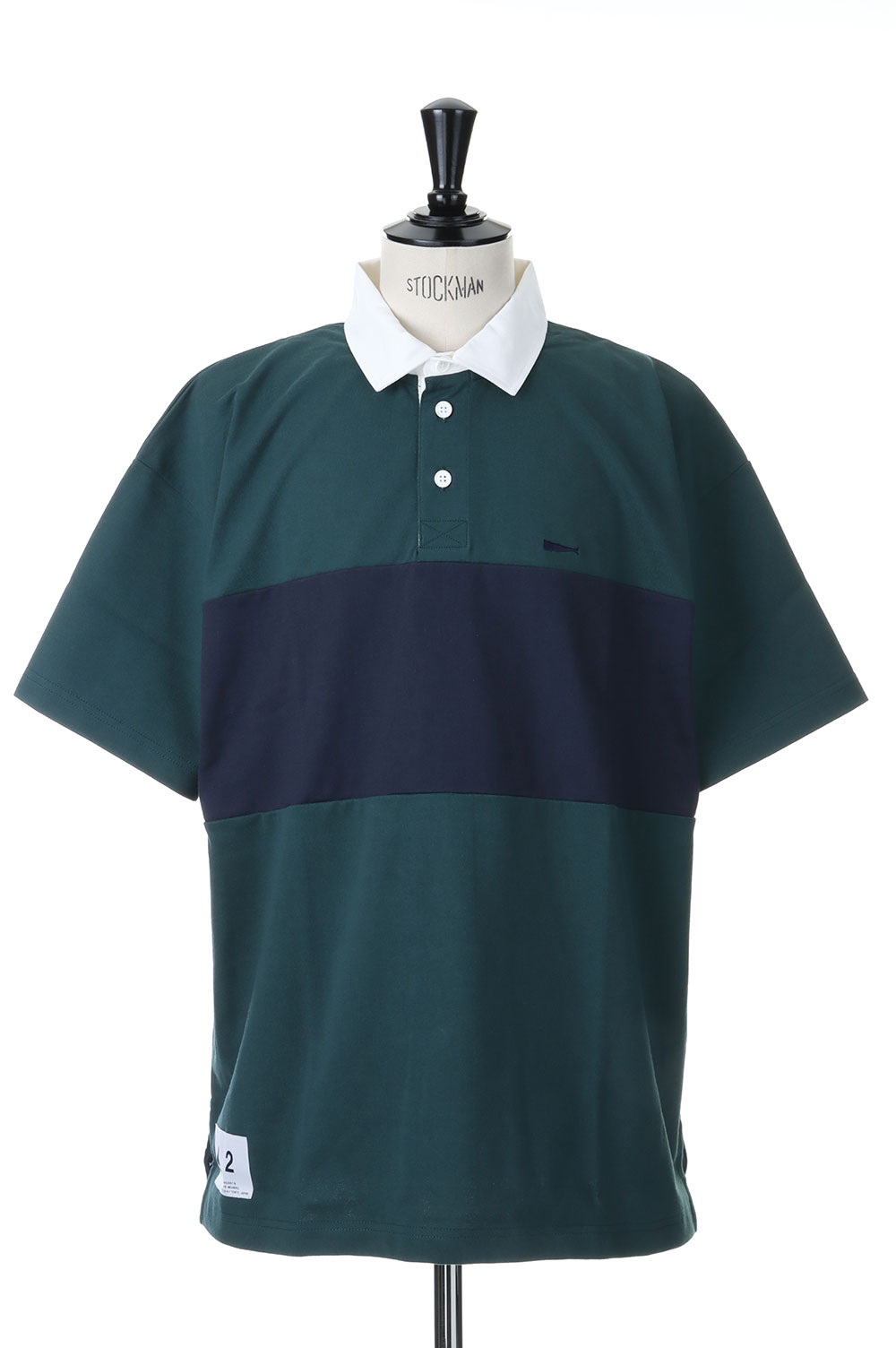 CROUCH POLO SS - GREEN (231ATDS-CSM23) | セレクトショップ