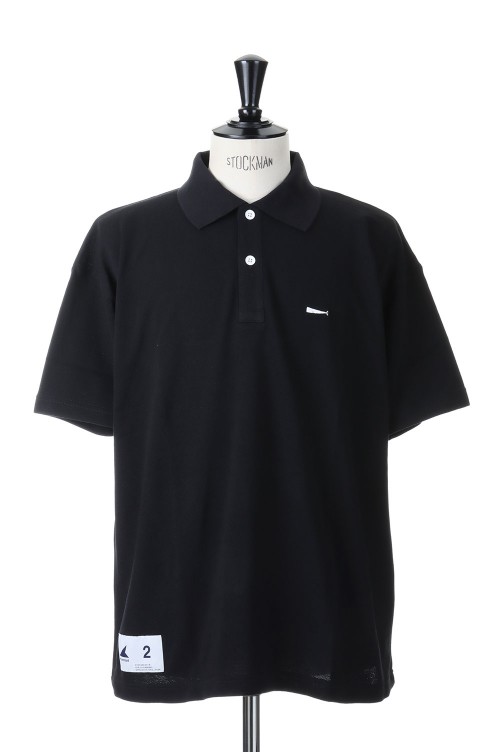 CACHALOT POLO SS - BLACK (231ATDS-CSM31) | セレクトショップ