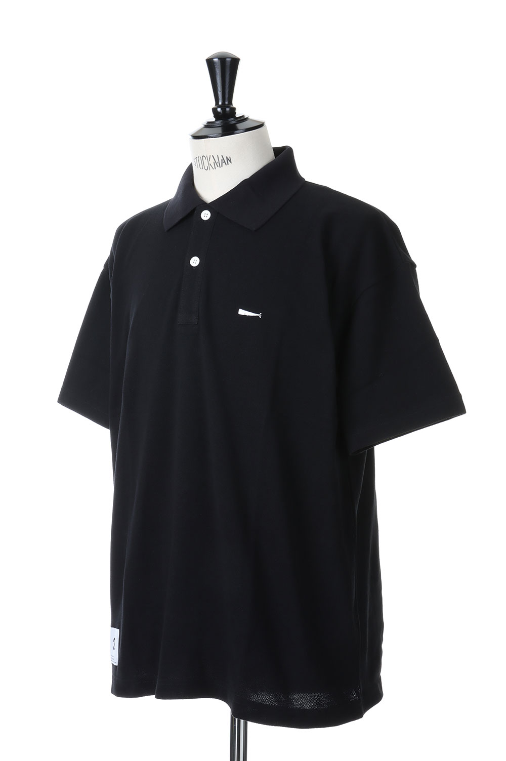 CACHALOT POLO SS - BLACK (231ATDS-CSM31) | セレクトショップ