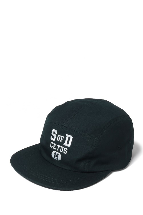 DESCENDANTDESCENDANT CETUS 5PANEL ディセンダント キャップ 黒 - 帽子